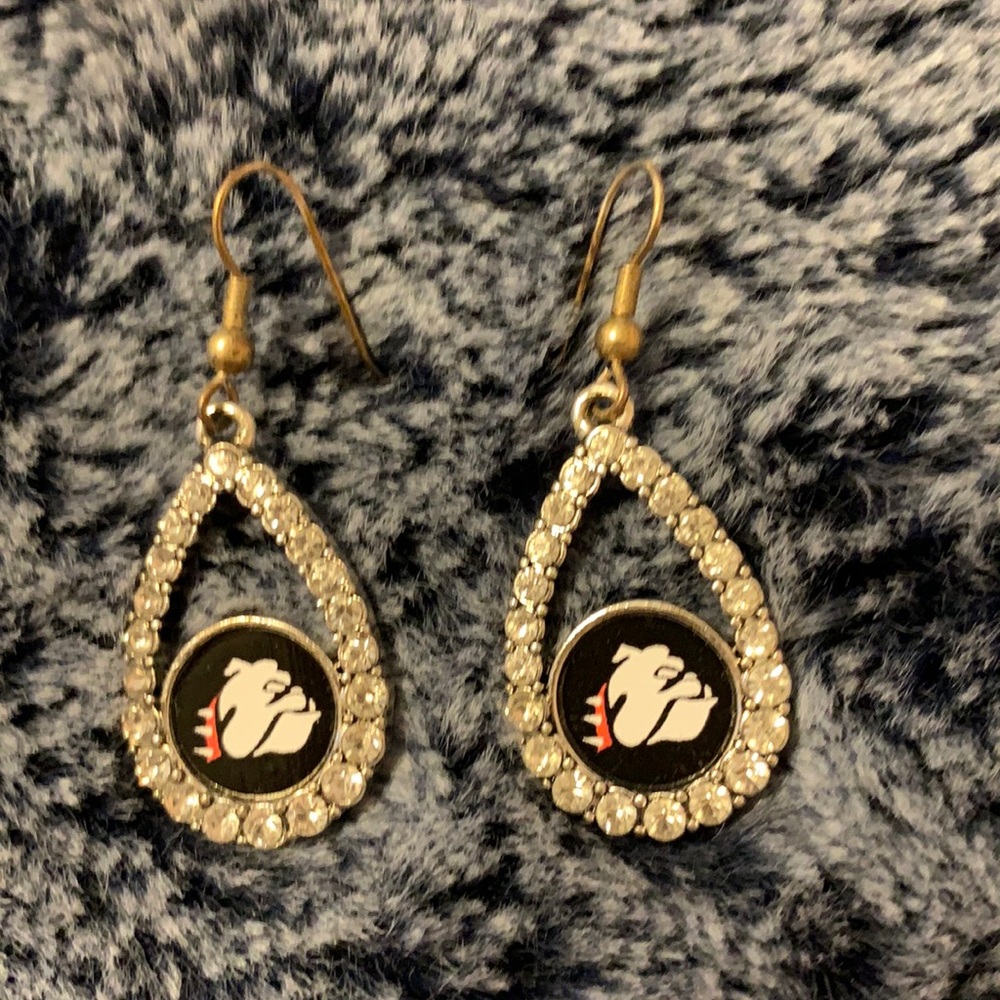 Bulldog earrings